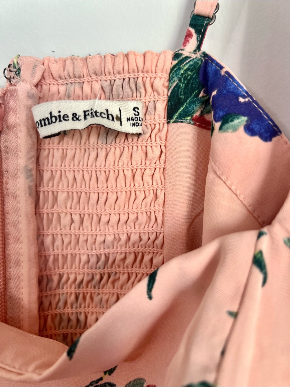 Abercrombie & Fitch Floral Fit & Flare Mini Dress | Size Small - Picture 4 of 6